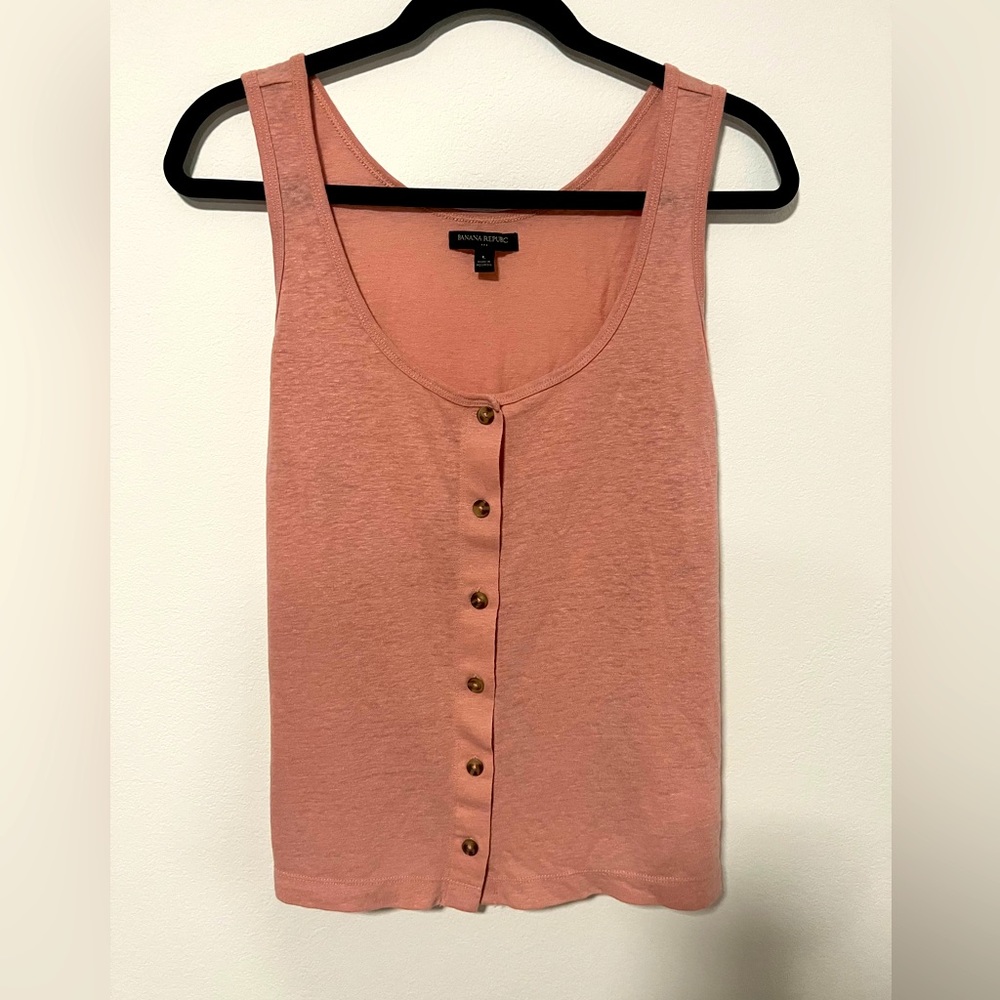 Banana Republic Linen Tank